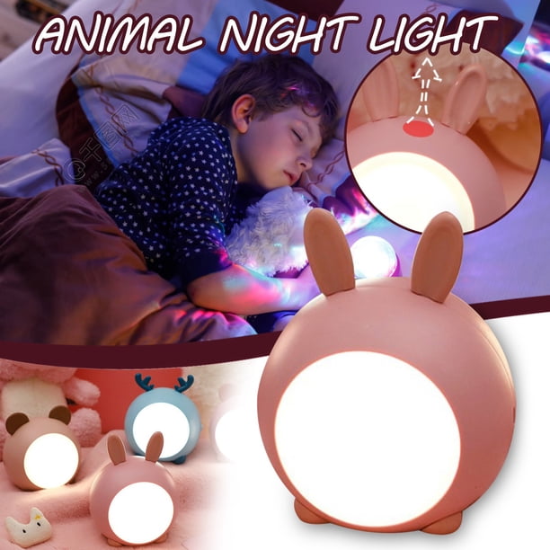 Lámpara de Noche onlyliua Vertical con Forma de Oreja para Mesita de Noche
