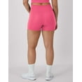 thumbnail image 3 of Hanes Moves Women's Bike Shorts, 3" Pink Pedestal XL, 3 of 5
