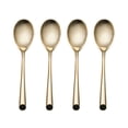 thumbnail image 4 of Towle Living Wave Forged Satin Gold 20-piece Stainless Steel Flatware Set, Service for 4, 4 of 8