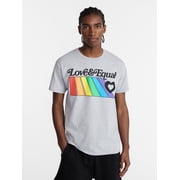 Pride Love & Equal Graphic Tee Shirt, Men's Sizes XS-5XL