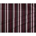 thumbnail image 4 of oneOone Polyester Lycra Maroon Fabric Stripes Dress Material Fabric Print Fabric By The Yard 56 Inch Wide, 4 of 4