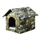 thumbnail image 5 of Refugio de gatos s de tela Oxford Tienda impermeable Perrera de invierno al aire libre 40cmx35cmx40cm Zulema Refugio de gatos callejeros, 5 of 8