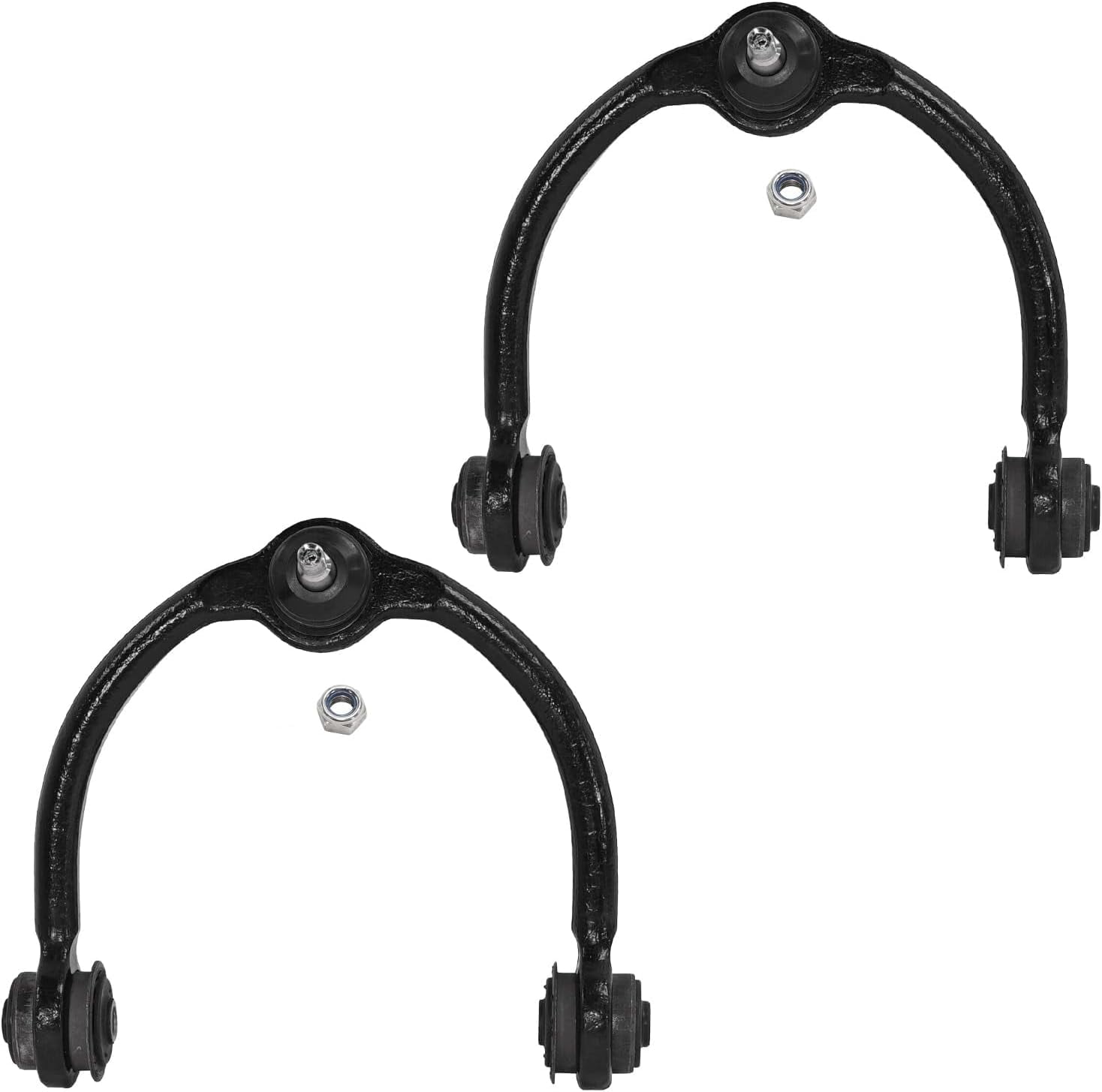 Detroit Axle - 12pc Front Control Arms Kit for 2005-2010 Jeep Grand Cherokee 2006-2010 Commander, 4 Upper Lower Control Arms with Ball Joint 2 Sway Bars 4 Outer Inner Tie Rods 2 Boots Replacement