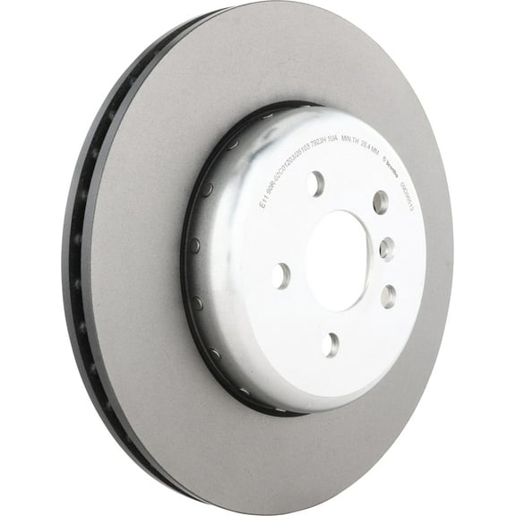 Brembo OE UV Coated Front Rotor for BMW 530e, 540i, X5 * Part 09.D905.13