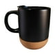 thumbnail image 2 of Taza de café de cerámica perfecl 15 onzas negro, 2 of 8