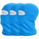 thumbnail image 1 of Paquete de 3 pasamontañas de ciclismo con protección UV, tela ligera y fina de Lycra, resistente al viento, transpirable, para deportes al aire libre, mascarilla facial completa, 1 of 3