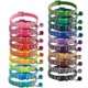 thumbnail image 1 of 19pcs Puppy Id Collars With Bell Adjustable 19-32cm, Soft Nylon Adjustable Reflective Identification Collars For Newborn Pets -suzuka, 1 of 5