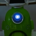 thumbnail image 3 of Track Seven 12V Ride on Motorcycle, 2-Seater Electric Motorcycle with Dual Motor, 3 Wheels Motorbike with Bluetooth, LED Lights, Storage Box, Front Hook, Ride on Toy Car for Kids Aged 3+, Green, 3 of 7