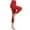 Red, variant on jjayotai Womens Long Pants Clearance Leggings Women's High Waist Workout Leggings Active Yoga Pants