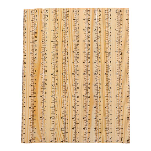 10pcs Wooden Ruler Wood Measuring Ruler Wood Rulers Scale Ruler Ruler Wood Quilting Rulers Crafted Wooden Ruler Wooden Scale Ruler