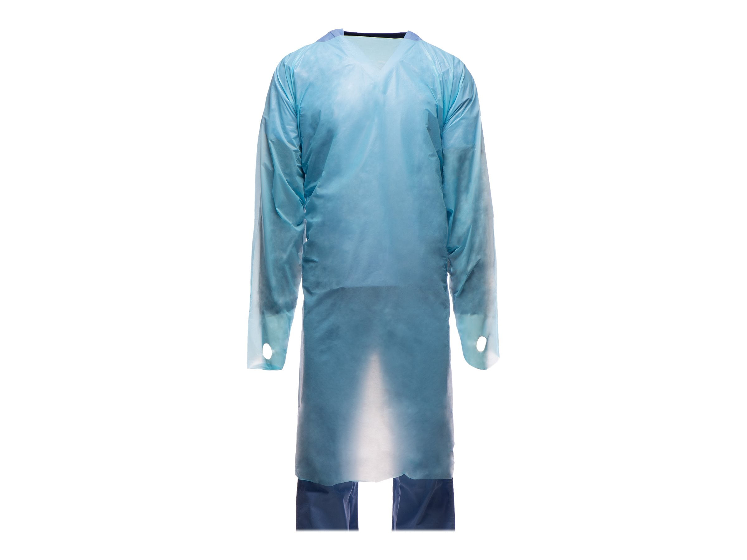 Tronex 6011C25 Gown disposable one size soft blue