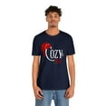 thumbnail image 4 of Cozy Time Tee Shirt, Christmas T-Shirt, Unisex T-Shirt, Matching Family Top, 4 of 4