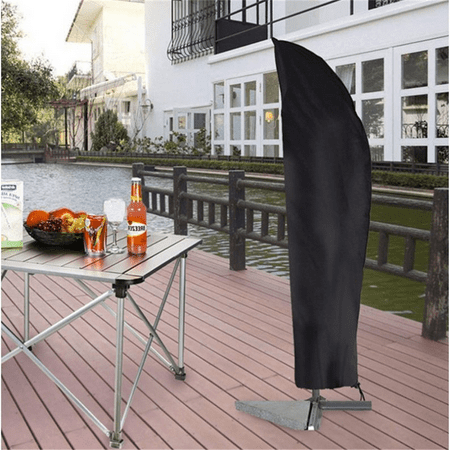 Weatherproof Outdoor Parasol Banana Cantilever Umbrella Protective Cover Bag, M