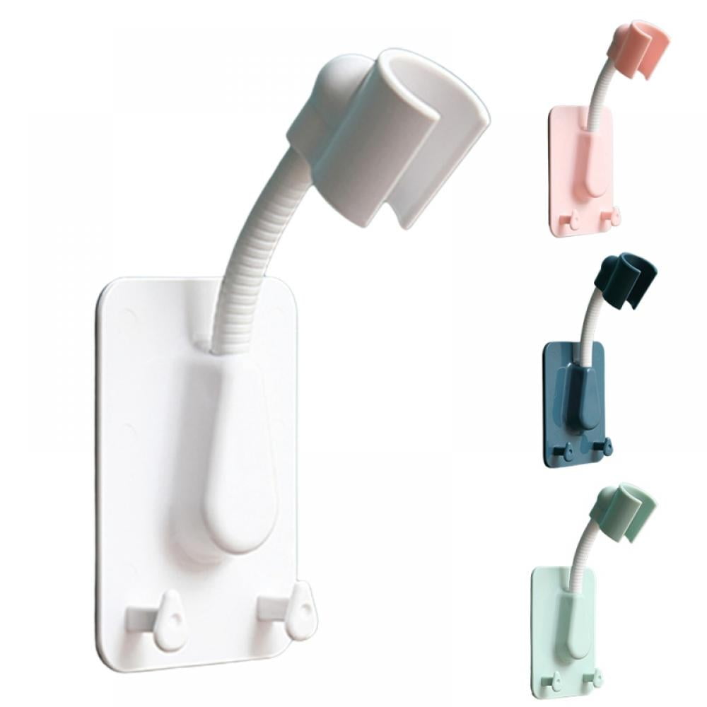 Shower Head Holder,360 Degree Rotation Adjustable SelfAdhesive Bracket