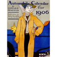 thumbnail image 2 of Penfield, Edward 19x24 Black Modern Framed Museum Art Print Titled - Automobile Calendar for 1906, 2 of 4