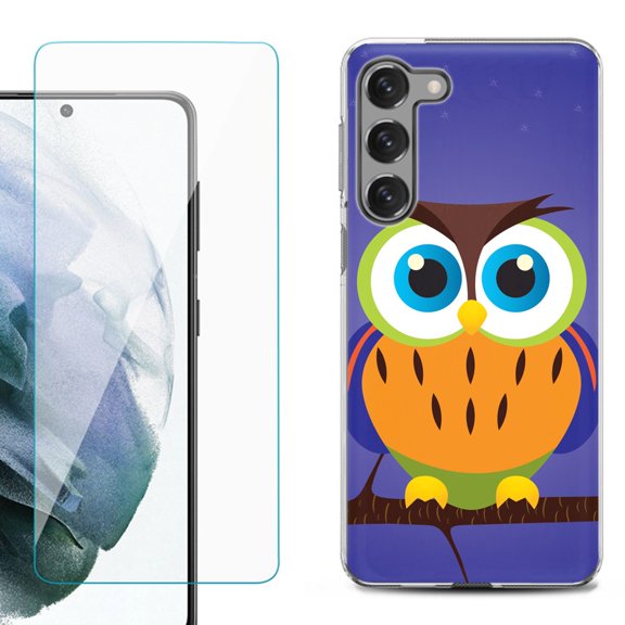 Shockproof Fashion Phone Case for Samsung Galaxy S23 5G, by OneToughShield ® - Night Owl