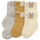 thumbnail image 1 of 3 pares de calcetines adorables para niños, calcetines de primavera y otoño de dibujos animados, medias de algodón para bebés, calzado transpirable (Panda, talla XS, 0-6 meses), 1 of 6