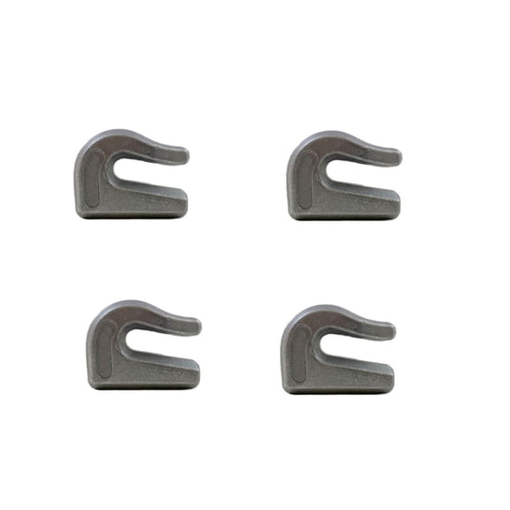 RAParts 4 Pack Weld On Chain Grab Hooks G70 5/16" Bucket Flatbed Trailer Wrecker Tow