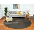 thumbnail image 5 of KH Handloom Handmade Braided Natural Pure Black Jute Round Rugs Size 4 x 4 Feet Round, 5 of 5