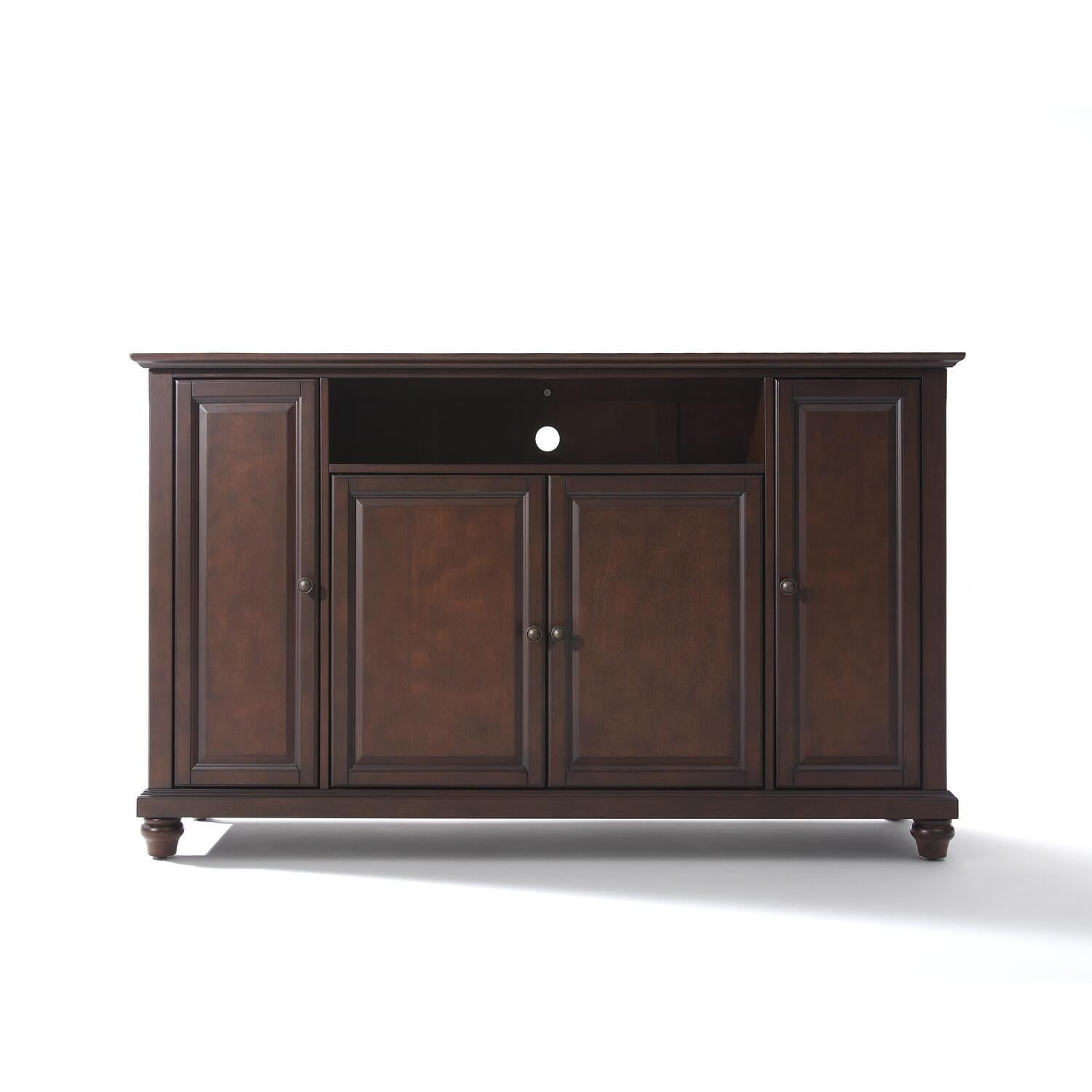 Crosley Cambridge 60 TV Stand Color Mahogany Walmart Com   3ea0f8a7 5965 49f7 8092 C9a2150c0b4b.6450c2ae9153eda087e6a0cc162abc50 