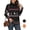 Christmas Elk Black, variant on Asklazy Women's Turtleneck Sweater Long Sleeve Cozy Warm Casual Lightweight Soft Pullover Jumper Tops,US Size,Black,M
