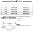 thumbnail image 4 of Blmnix Underwear Women Cheeky Breathable Thong Underwear G String Black Lace Panties Women Underwear Pack,XL, 4 of 4