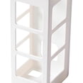 thumbnail image 2 of Organizador de pared para herramientas de peluquería con estante de almacenamiento resistente al calor para secador de pelo y rizador., 2 of 5