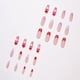 thumbnail image 2 of FloreceBien 24 piezas de uñas postizas brillantes con pegamento, uñas postizas extra largas y brillantes con pegamento para mujeres, 2 of 4