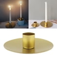 thumbnail image 1 of Candelabro de Pilar perfecl grande Oro, 1 of 8