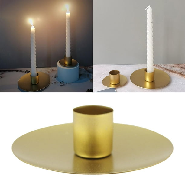 Candelabro de Pilar perfecl grande Oro