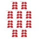 thumbnail image 3 of Paquete de amortiguador de goma Yuarrent 3 piezas Rojo, 3 of 6