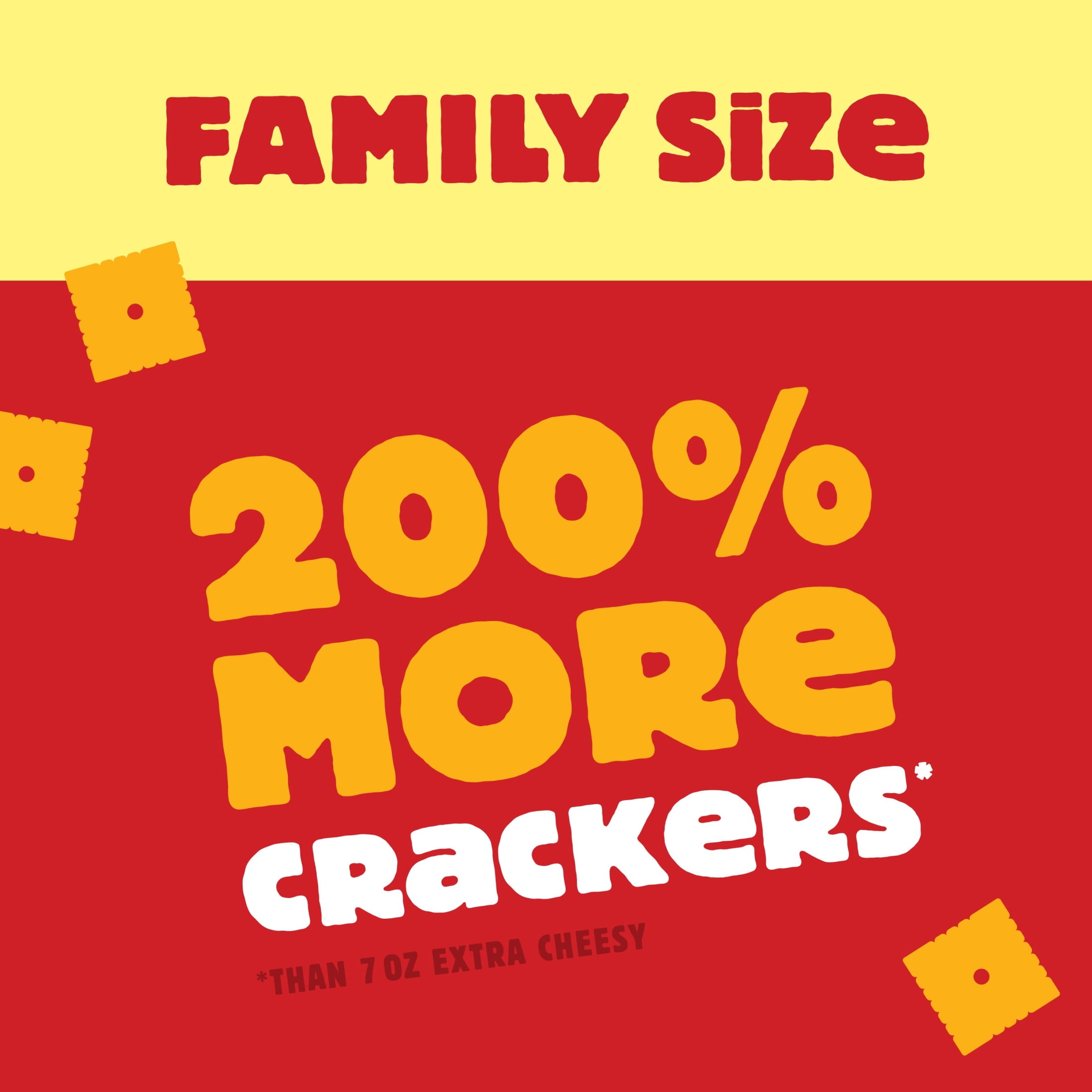 (12 pack) Cheez-It Extra Cheesy Cheese Crackers, Baked Snack Crackers, 21 oz