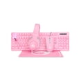 thumbnail image 1 of Kit 4 en 1 Teclado Mouse USB Gamer CM-418PK Color Rosa, 1 of 6