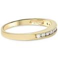 thumbnail image 4 of Pompeii 1/4ct 14K Yellow Gold Diamond Wedding Guard Stack Ring (G/H,I2), 4 of 6