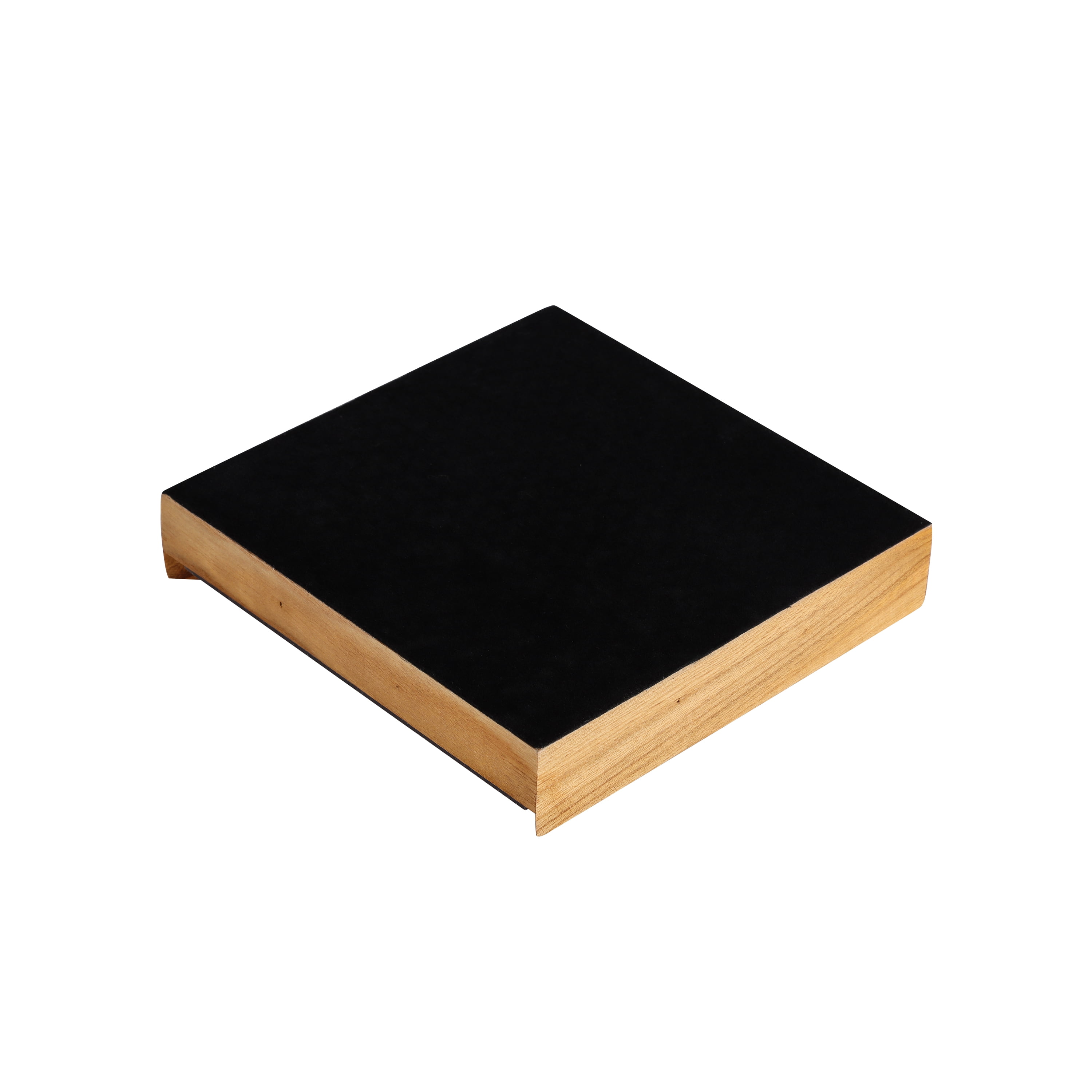 Mainstays By Becky G. & Alejandra 6" Wood Tic Tac Toe Tabletop Decoration, Pink & Natural
