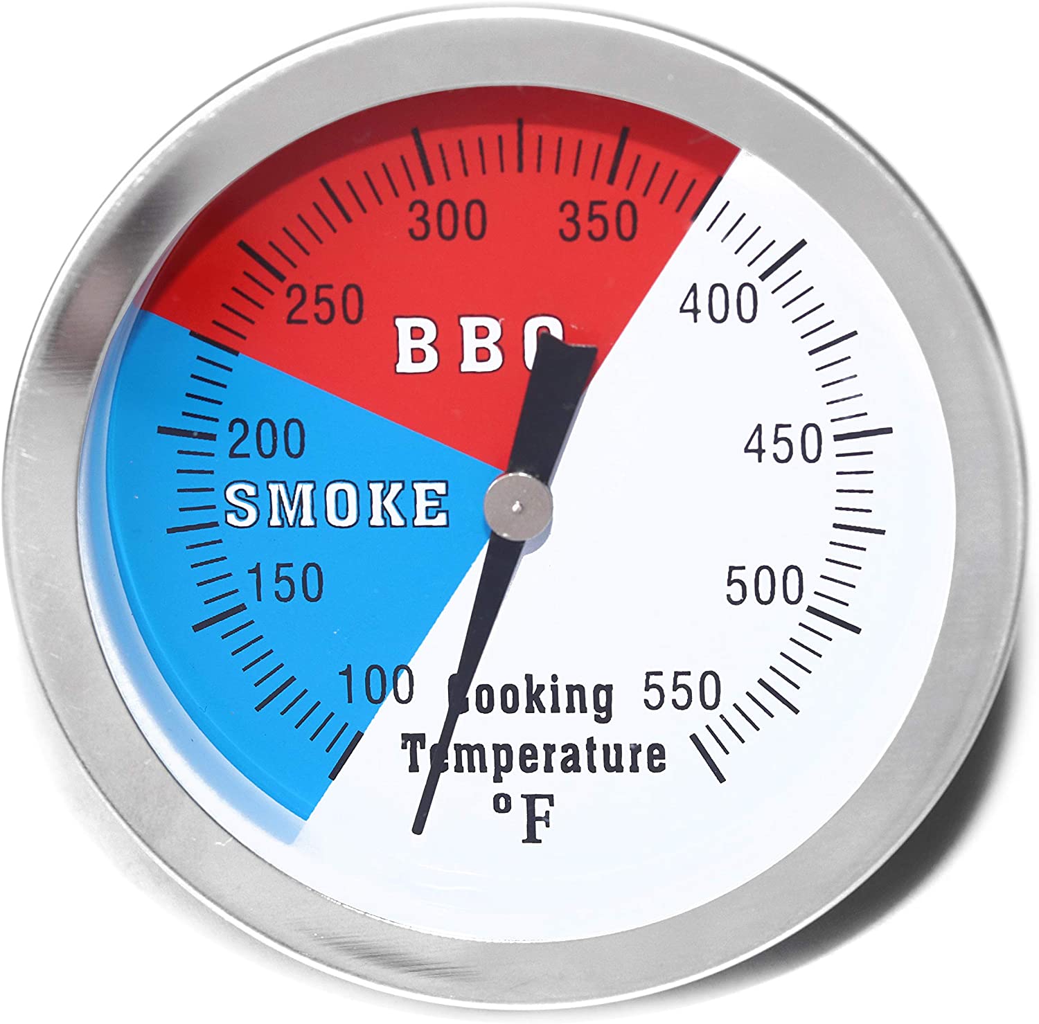 3 inch Charcoal Grill Temperature Gauge, Accurate BBQ Grill Smoker Thermometer Gauge Replacement