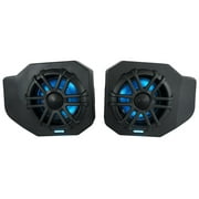 Pair Memphis Audio RNGR65FE18 75w RMS LED Speaker Pods For 2018+ Polaris Ranger