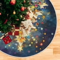 thumbnail image 6 of Ryvnso Christmas Tree Skirt Christmas Tree Xmas Tree Skirts Ornament Home Decorations 47.2", 6 of 6