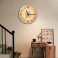 thumbnail image 4 of Abbracc Wall Clock Decorative Wall Watch Clocks frame B gold frame, 4 of 8
