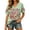 Light Green, variant on Womens Dolly Shirts V-Neck We Will Always Love You Dolly Butterfly Floral Guitar Print Casual Short Sleeve Summer Top Retro Country Singer Graphic Tee Pink XL