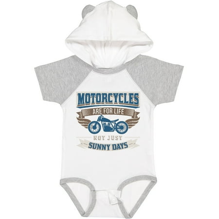 

Inktastic Motorcycles Are for Life Biker Gift Baby Boy or Baby Girl Bodysuit