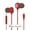 Red, variant on Helix/Retrak UltraBuds SE Lightning Earbuds White Wired Headphones and Earphones