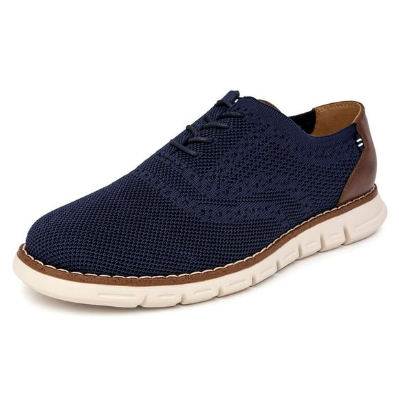 Zapatillas Nautica Alon Knit para hombre, a la moda, azul marino, talla 9.5