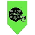 thumbnail image 5 of Pet and Dog Bandana Screen Printed, "It's The Most Wonderful Time Of The Year (Football)", 5 of 10