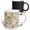 Multicolor, variant on 3drose, Elegant Lemon Floral Grunge Collage Pattern, 11oz Mug