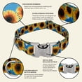 thumbnail image 4 of Country Brook Petz® Premium Sunflowers Dog Collar, Large, 4 of 6