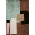 thumbnail image 2 of Orlov, Irena 11x14 Black Ornate Wood Framed with Double Matting Museum Art Print Titled - Mid Century Modern Art Abstract Shapes V, 2 of 4