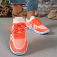 thumbnail image 4 of YOUYEDIAN Orthopedic Dress Shoes for Women Arch Support Slip on Non Slip Sneakers Wide Width Mesh Stretch Business Casual Shoes Comfortable 2026 Orthopedic Shoes (Orange), 4 of 5