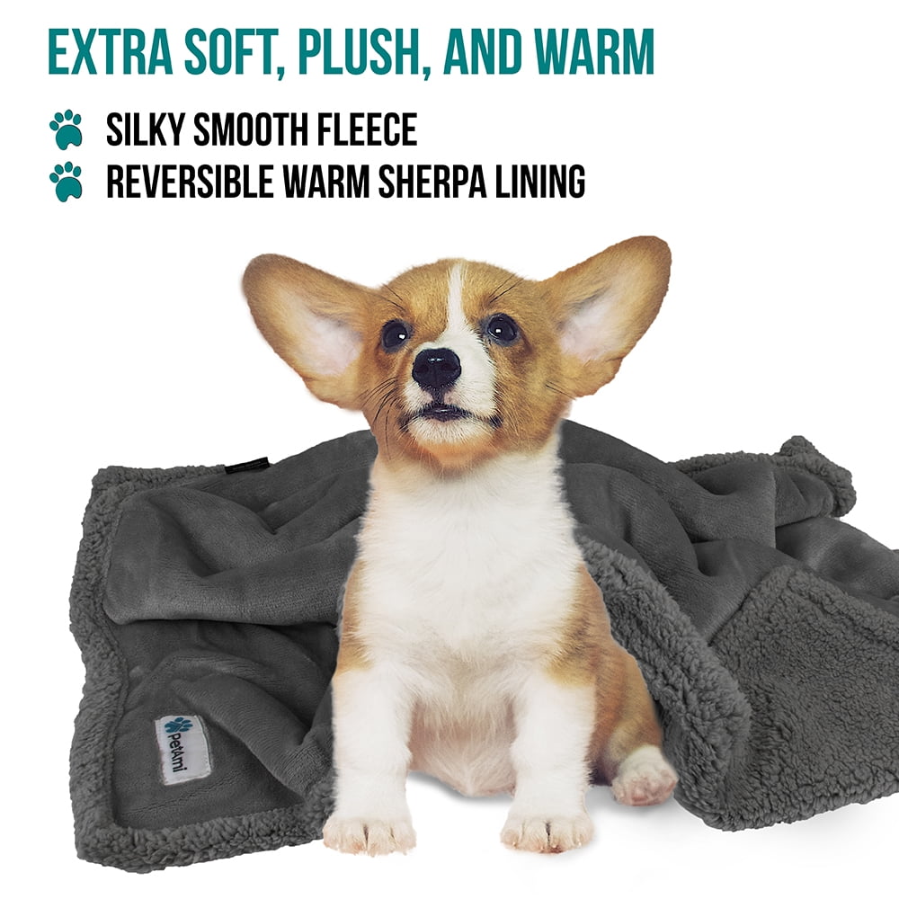 sherpa fleece pet blanket