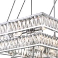thumbnail image 4 of CWI Lighting Shalia 16-Lights Island Chandelier with Chrome Finish, 4 of 6